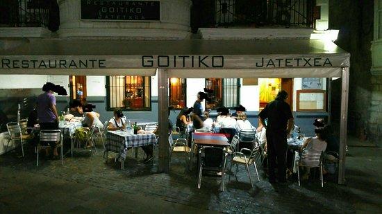 Jatetxea Goitiko Restaurante
